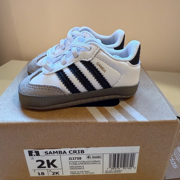 Adidas Samba Crib Shoe - Picture 1 of 7